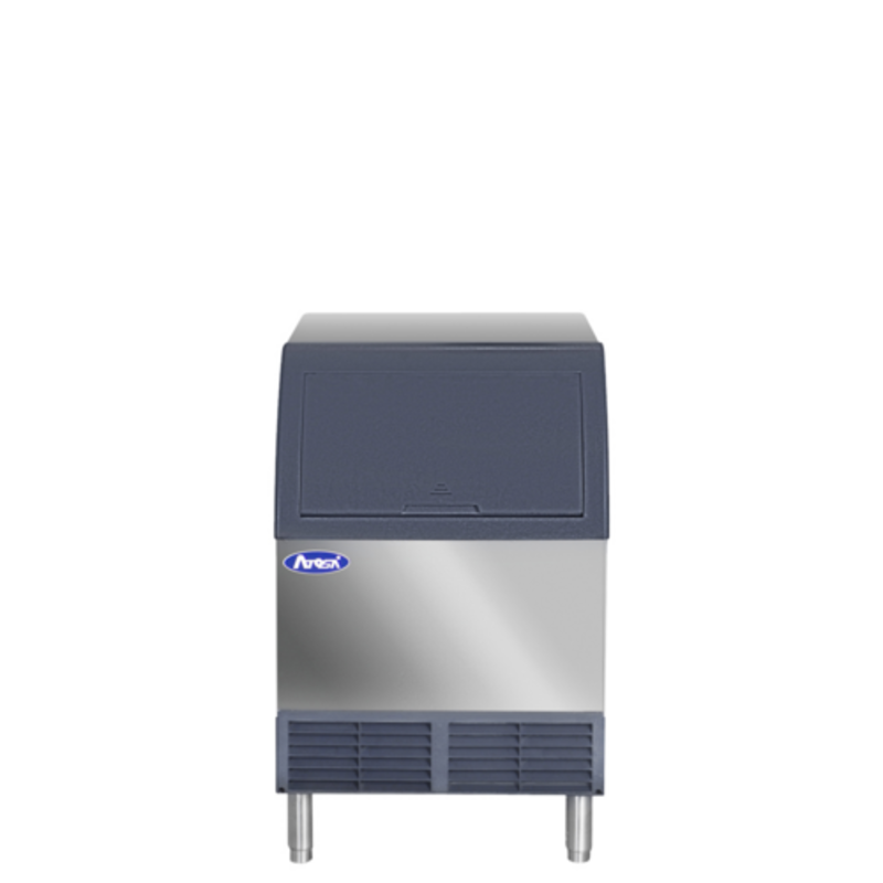Atosa YRU0280A-161 280-lb Half-Dice Ice Machine with Integrated 88-lb Bin