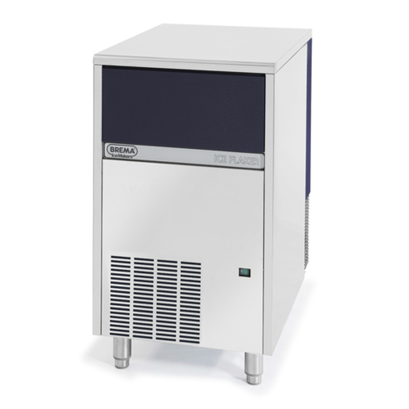 Brema GB903AHC Undercounter Flake Ice Machine with 66 lb Storage