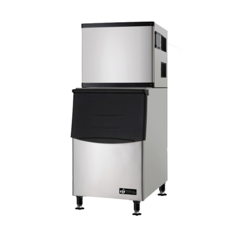 EFI Versa Chill IM-500 500 lb. Air-Cooled Full Cube Ice Machine with 400 lb. Bin