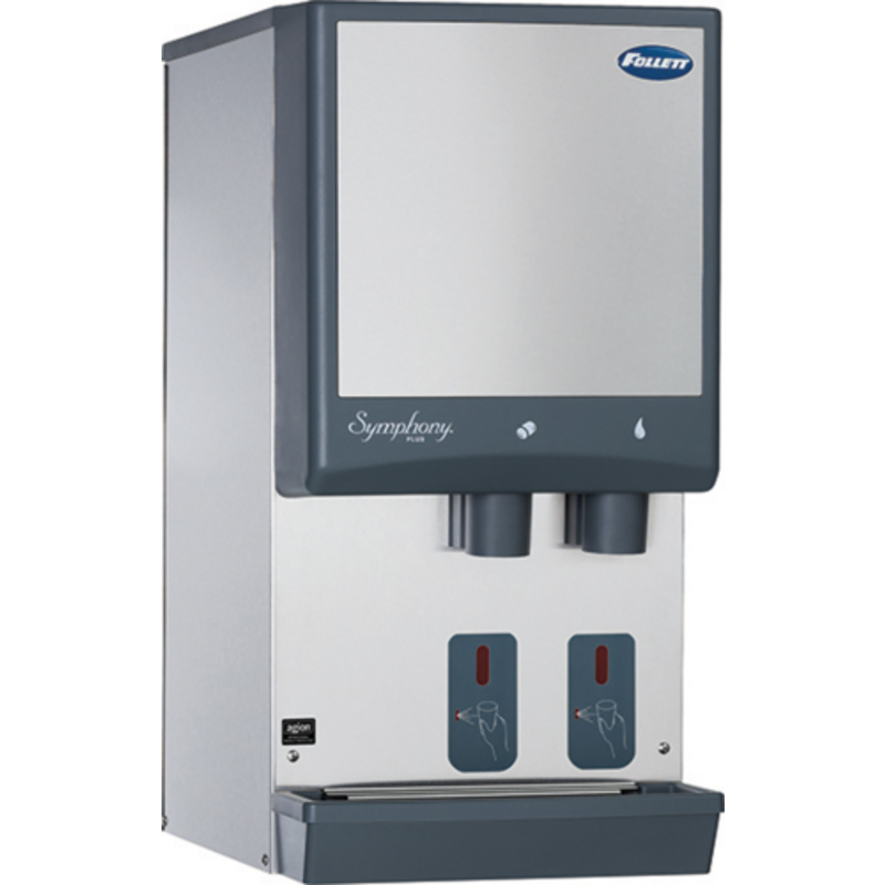 Follett Symphony Plus 12HI414A-S0-DP Wall-Mount Chewblet Ice & Water Dispenser
