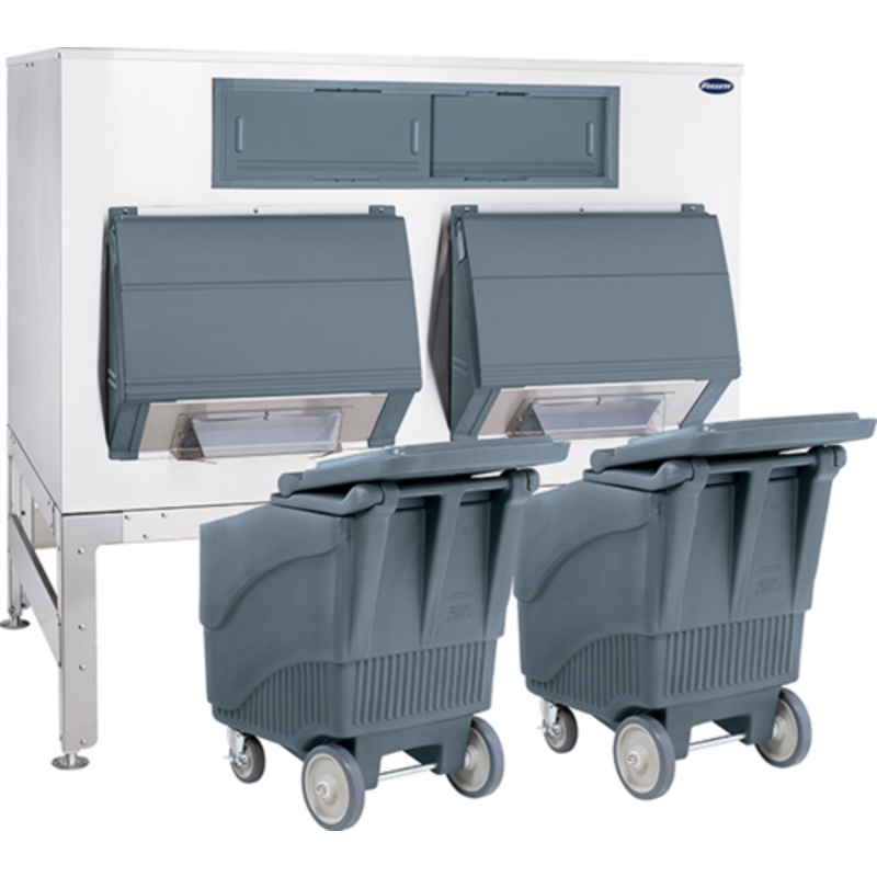 Follett DEV2100SG-72-ICS125L Double Door Ice Shuttle Station (2110 lb.)